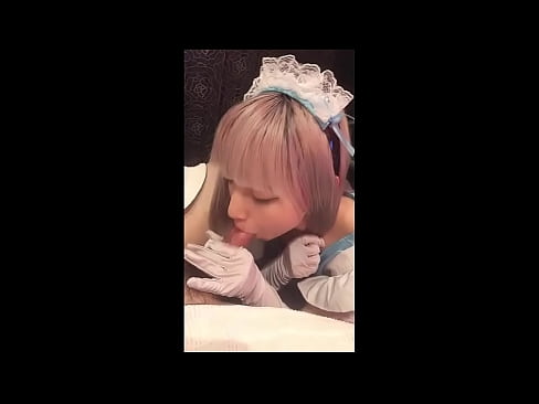 ❤️ Japonský idol [mayuka], kostým francouzské pokojské, část 1, orál a honění s pleťovým mlékem ❤️❌ Porno video u nás